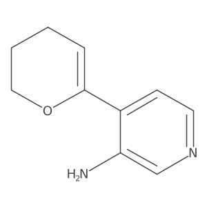 4-(3,4-dihydro-2H-pyran-6-yl)-3-Pyridinamine Structure