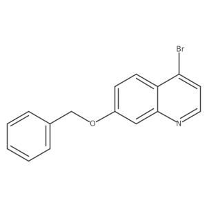 7-(Benzyloxy)-4-bromoquinoline Structure