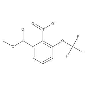 Methyl 2-nitro-3-(trifluoromethoxy)benzoate结构式