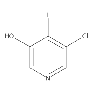 5-Chloro-4-iodopyridin-3-ol结构式