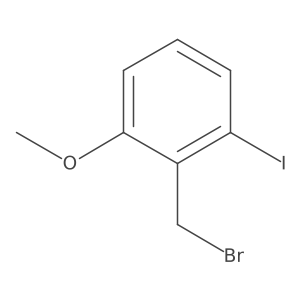 2-(Bromomethyl)-1-iodo-3-methoxybenzene Structure