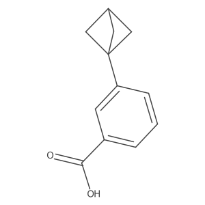 3-(Bicyclo[1.1.1]pentan-1-yl)benzoic acid结构式