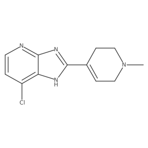 7-Chloro-2-(1,2,3,6-tetrahydro-1-methyl-4-pyridinyl)-3h-imidazo[4,5-b]pyridine Structure