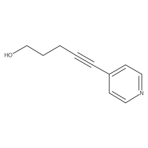 5-(4-Pyridyl)-4-pentyne-1-ol Structure