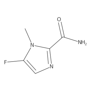 5-Fluoro-1-methyl-1H-imidazole-2-carboxamide结构式
