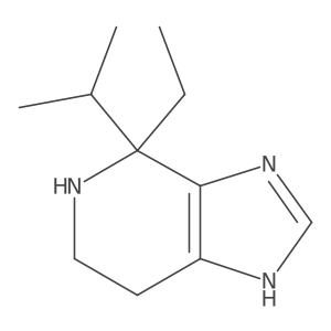 4-ethyl-4-(propan-2-yl)-3H,4H,5H,6H,7H-imidazo[4,5-c]pyridine结构式