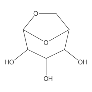 1,6-Anhydro-|A-L-mannopyranose结构式