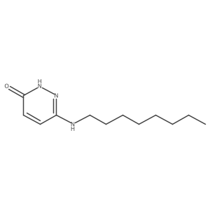 6-(Octylamino)pyridazin-3-ol Structure