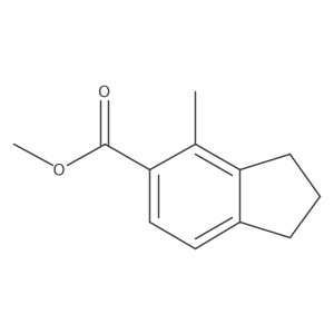 methyl 4-methyl-2,3-dihydro-1H-indene-5-carboxylate Structure