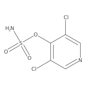 3,5-Dichloropyridin-4-yl sulfamate Structure