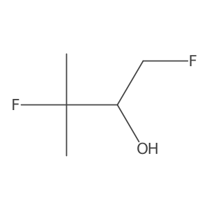 1,3-Difluoro-3-methylbutan-2-ol结构式