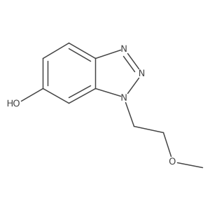 1-(2-methoxyethyl)-1H-1,2,3-benzotriazol-6-ol Structure