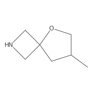 7-Methyl-5-oxa-2-azaspiro[3.4]octane结构式