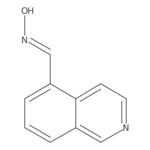 (NZ)-N-(isoquinolin-5-ylmethylidene)hydroxylamine结构式