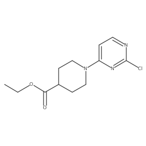 Ethyl 1-(2-chloropyrimidin-4-yl)piperidine-4-carboxylate Structure