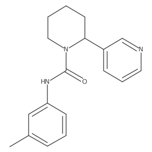 2-(pyridin-3-yl)-N-(m-tolyl)piperidine-1-carboxamide Structure
