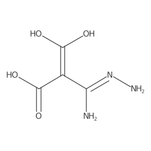 2-(Aminohydrazinylmethylene)propanedioic acid结构式