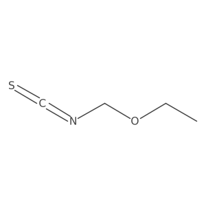 (Isothiocyanatomethoxy)ethane结构式
