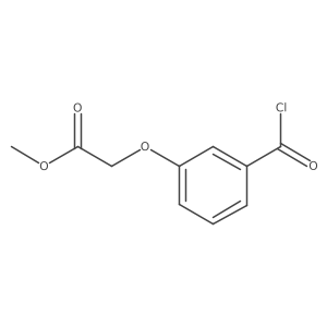 Methyl [3-(chlorocarbonyl)phenoxy]acetate结构式