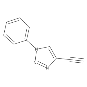4-ethynyl-1-phenyl-1H-1,2,3-triazole结构式