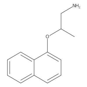2-(Naphthalen-1-yloxy)-propylamine结构式