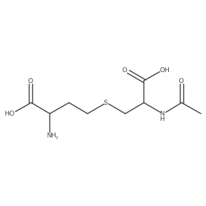 S-[(2R)-2-(Acetylamino)-2-carboxyethyl]-L-homocysteine Structure
