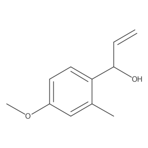 1-(4-Methoxy-2-methylphenyl)prop-2-en-1-ol结构式