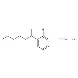 Calcium;formaldehyde;2-heptan-2-ylphenol Structure