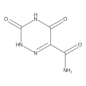 Dihydroxy-1,2,4-triazine-6-carboxamide结构式