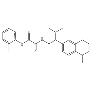 N1-(2-(dimethylamino)-2-(1-methyl-1,2,3,4-tetrahydroquinolin-6-yl)ethyl)-N2-(o-tolyl)oxalamide Structure