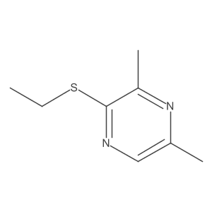 Pyrazine, 2-(ethylthio)-3,5-dimethyl- Structure