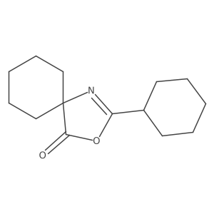 2-Cyclohexyl-3-oxa-1-azaspiro[4.5]dec-1-en-4-one Structure