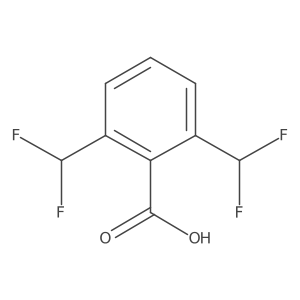 2,6-Bis(difluoromethyl)benzoic acid Structure