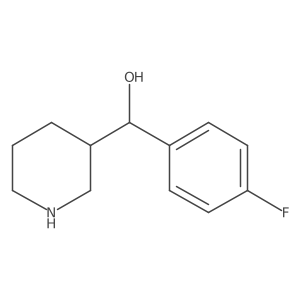 I+/--(4-Fluorophenyl)-3-piperidinemethanol结构式