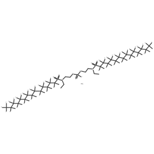N,Na(2)-[Phosphinicobis(oxy-2,1-ethanediyl)]bis[N-ethyl-perfluoro-1-tetradecanesulfonamide] ammonium salt Structure