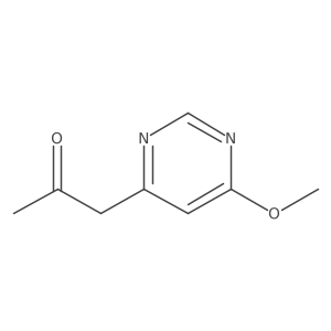 1-(6-Methoxypyrimidin-4-yl)propan-2-one结构式