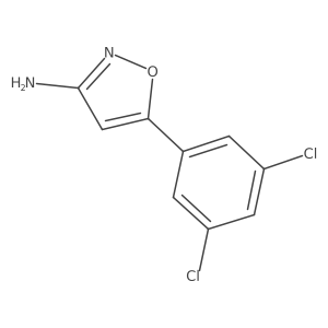 5-(3,5-Dichlorophenyl)isoxazol-3-amine结构式