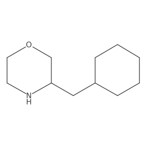 3-(Cyclohexylmethyl)morpholine结构式