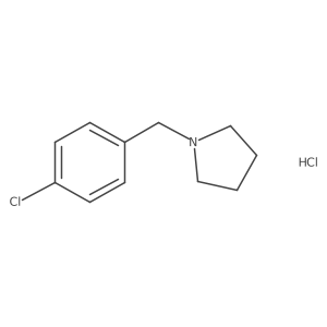 1-(4-Chlorobenzyl)pyrrolidine hydrochloride结构式