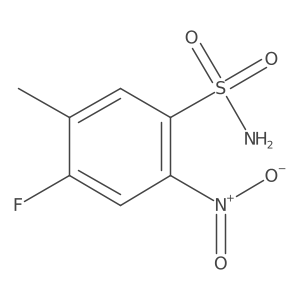 4-Fluoro-5-methyl-2-nitrobenzenesulfonamide Structure