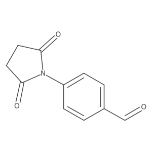 4-(2,5-Dioxopyrrolidin-1-yl)benzaldehyde Structure