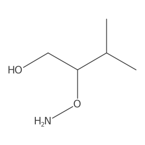 2-(Aminooxy)-3-methylbutan-1-ol Structure