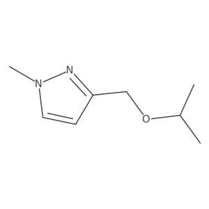 3-(isopropoxymethyl)-1-methyl-1H-pyrazole Structure