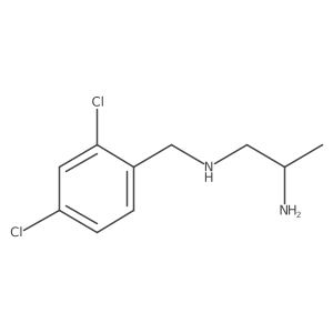 (2-Aminopropyl)[(2,4-dichlorophenyl)methyl]amine Structure