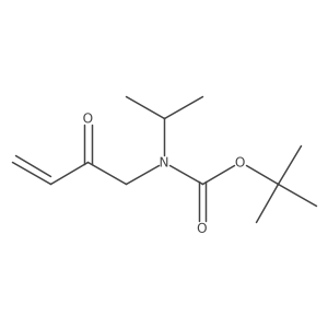 tert-butyl N-(2-oxobut-3-en-1-yl)-N-(propan-2-yl)carbamate结构式