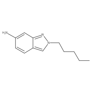 2-pentyl-2H-indazol-6-amine Structure