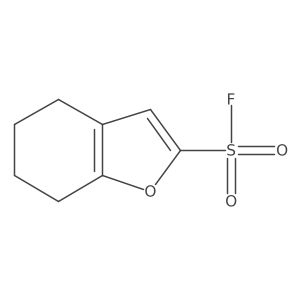 4,5,6,7-Tetrahydro-1-benzofuran-2-sulfonyl fluoride Structure