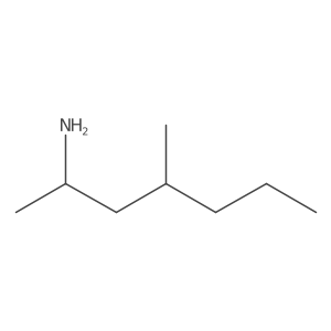 (2S)-4-methylheptan-2-amine结构式