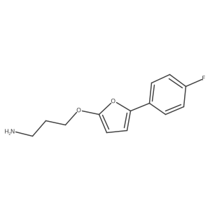 3-{[5-(4-Fluorophenyl)furan-2-yl]oxy}propan-1-amine Structure