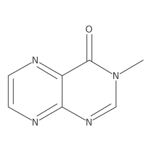 3-Methylpteridin-4-one Structure